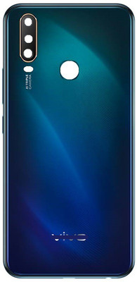 Sandreezz Vivo Y12 (With Proper Logo) Back Panel(Electric Blue)