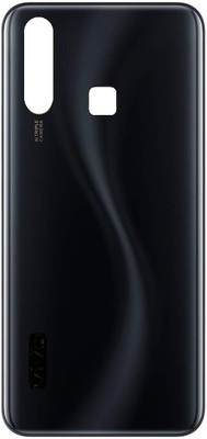 Sandreezz Vivo Y19 (With Proper Logo) Back Panel(Magnetic Black)