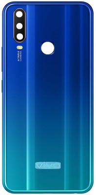 Sandreezz Vivo Y15 (With Proper Logo) Back Panel(Aqua Blue)