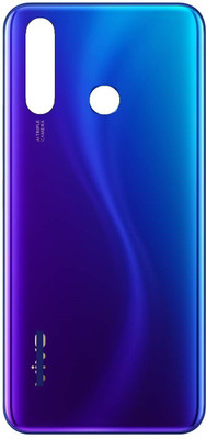 Sandreezz Vivo Y19 (With Proper Logo) Back Panel(Magnetic Blue)
