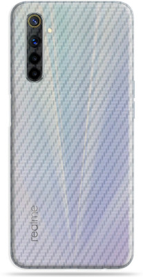 OggyBaba Realme 6, Skin Guard, An Elegant Mobile Skin(Transparent Carbon Fiber Skin With Ultra Matte Finish)