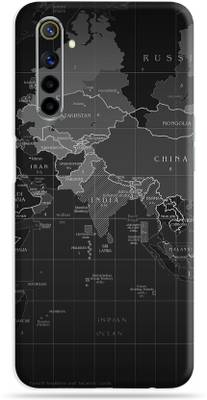 WeCre8 Skin's Realme 6, Global Map Mobile Skin