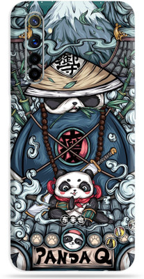 OggyBaba Realme 6, Skin Guard, An Elegant Mobile Skin(Ninja Panda Multicolor Skin With Ultra Matte Finish)