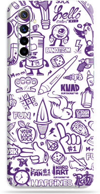 OggyBaba Realme 6, Skin Guard, An Elegant Mobile Skin(Bandits Multicolor Skin With Ultra Matte Finish)