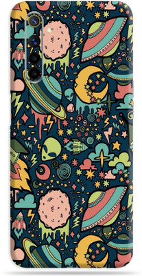 OggyBaba Realme 6, Skin Guard, An Elegant Mobile Skin(Space Graffiti Multicolor Skin With Ultra Matte Finish)