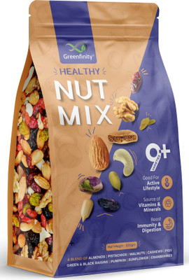 Greenfinity Healthy Nutmix | Mixed Dryfruits | Source Of Vitamin And Minerals (200 G) For Rs. 155 @ 69 %