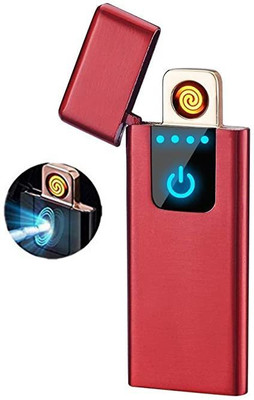 HIFY USB Charging Finger Touch Cigarette Pocket Lighter Pocket Lighter(RED)