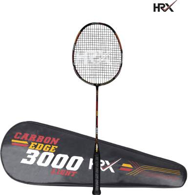 HRX Carbon Edge 3000 Light Multicolor Strung Badminton Racquet  (Pack of: 1, 76 g)