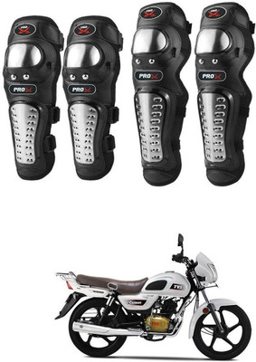 Znee Smart Knee Guard, Elbow Guard Free Black(Pack of 4)