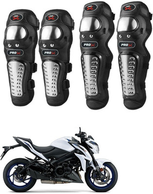 Znee Smart Knee Guard, Elbow Guard Free Black(Pack of 4)