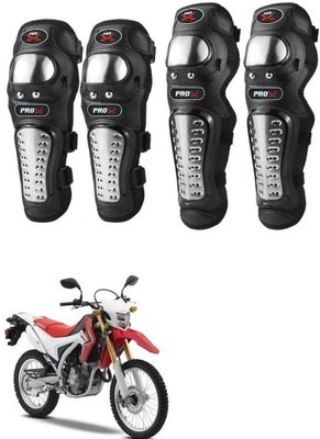 Znee Smart Knee Guard, Elbow Guard Free Black(Pack of 4)