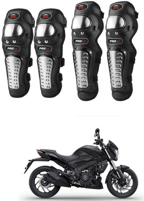 Znee Smart Knee Guard, Elbow Guard Free Black(Pack of 4)