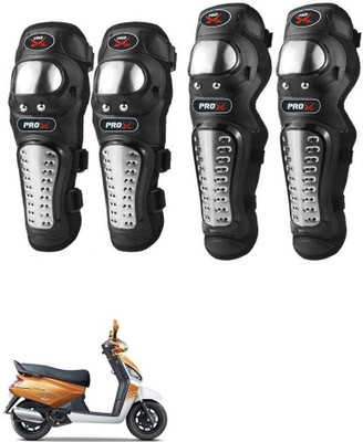 Znee Smart Knee Guard, Elbow Guard Free Black(Pack of 4)