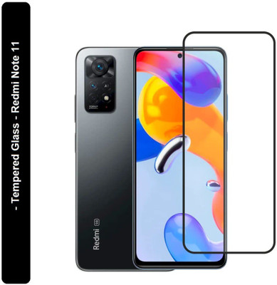 DSCASE Edge To Edge Tempered Glass for Redmi Mi Note 11 5G(Pack of 1)