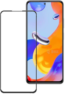 BRENZZ Edge To Edge Tempered Glass for Mi Redmi Note 11 5G, Redmi Note 11 5G, Xiaomi Note 11 5G(Pack of 1)