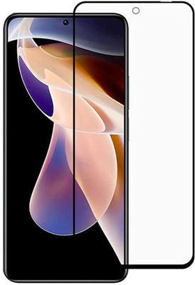 MOBIGENIX Edge To Edge Tempered Glass for XIAOMI REDMI NOTE 11T 5G(Pack of 1)