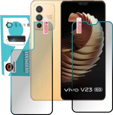 Olonga Front and Back Screen Guard for VIVO V23 5G(Pack of 2)
