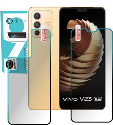 Olonga Front and Back Screen Guard for VIVO V23 5G(Pack of 2)