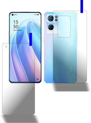 PONDRIK Front and Back Screen Guard for Oppo Reno7 Pro 5G(Pack of 2)