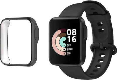 KAZUKI Front and Back Screen Guard for Mi Watch Lite / Redmi Watch Protective Bumper(Pack of 1)