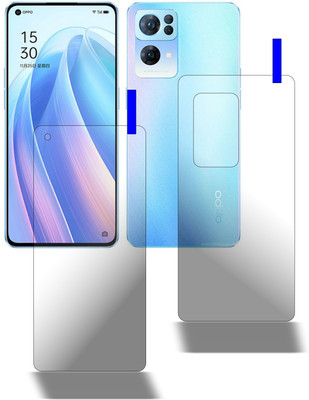 PONDRIK Front and Back Screen Guard for Oppo Reno7 Pro 5G(Pack of 2)