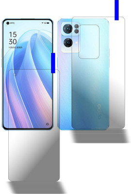 PONDRIK Front and Back Screen Guard for Oppo Reno7 Pro 5G(Pack of 2)