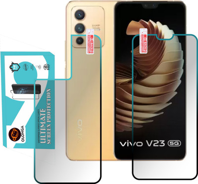 Olonga Front and Back Screen Guard for VIVO V23 5G(Pack of 2)