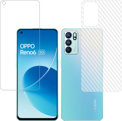 Vatsin Front and Back Screen Guard for Oppo Reno 6 5G(Pack of 2)