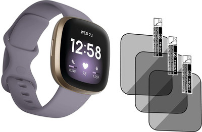 TXGO Screen Guard for FITBIT VERSA 3 SAMRTWATCH(Pack of 3)