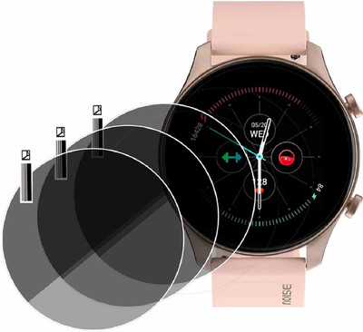 XAZE Screen Guard for Noise Fit Evolve 2 SMARTWATCH SCREEN GUARD(Pack of 3)
