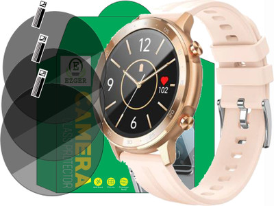 EZGER Screen Guard for Evolves NextFIT HALO Smartwatch(Pack of 3)