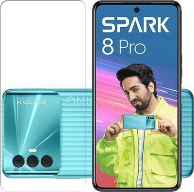 Flipkart SmartBuy Tempered Glass Guard for Tecno Spark 8 Pro(Pack of 1)