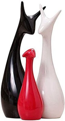 PRATIBHA CREATION Decorative Showpiece  -  25 cm(Polyresin, Red)