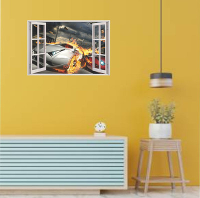 Varadvinayak 45 cm Wall sticker Self Adhesive Sticker(Pack of 1)