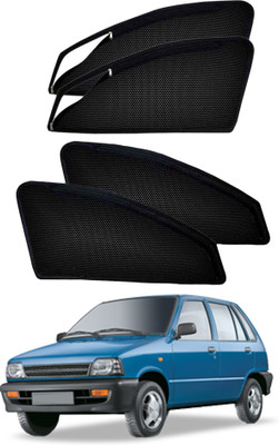 PEEPS STORE Side Window Sun Shade For Maruti Suzuki 800(Black)