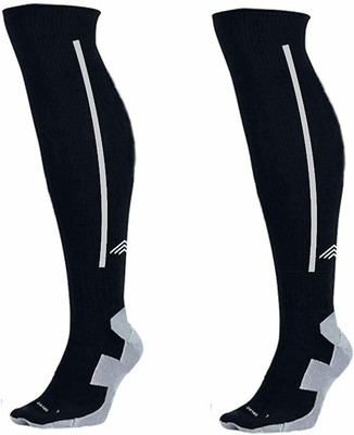 Just Rider Football stocking Knee Support(Black)