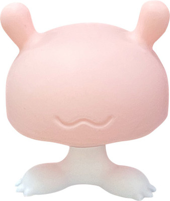 GUCHIGU Baby Teether Rattle Soothing Pacifier BPA Free Mushroom Teethers (Pink) Teether(Pink)
