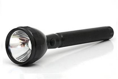 JY-SUPER JY SUPER 8990 (RECHARGEABLE LED TORCH) Torch(Black, 20.5 cm, Rechargeable)