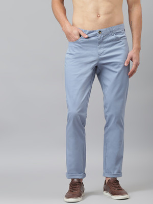 THOMAS SCOTT Regular Fit Men Blue Trousers