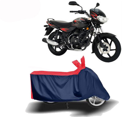 Exciting collections Two Wheeler Cover for Bajaj(Discover 135, Red, Blue)
