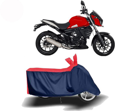 Exciting collections Two Wheeler Cover for Mahindra(Mojo UT 300, Red, Blue)
