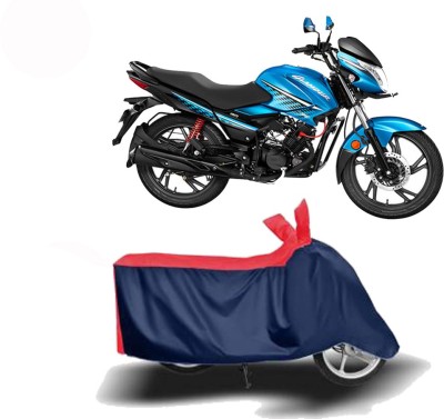 Exciting collections Two Wheeler Cover for Hero(Glamour Programmed FI, Red, Blue)