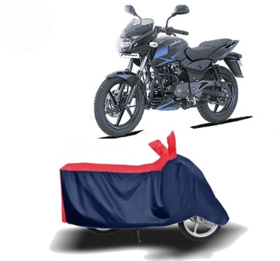 Exciting collections Two Wheeler Cover for Bajaj(Pulsar 150 DTS-i, Red, Blue)