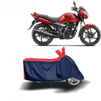 Exciting collections Two Wheeler Cover for Honda(CB Unicorn, Red, Blue)