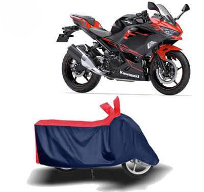 Exciting collections Two Wheeler Cover for Kawasaki(Ninja 250, Red, Blue)