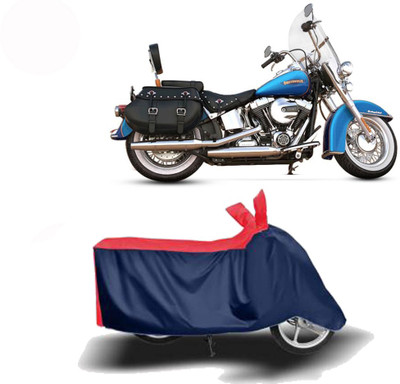 Exciting collections Two Wheeler Cover for Harley Davidson(Heritage Softail Classic, Red, Blue)