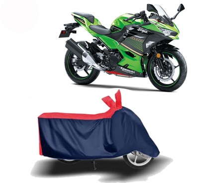 Exciting collections Two Wheeler Cover for Kawasaki(Ninja 400, Red, Blue)
