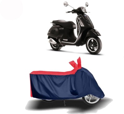 Exciting collections Two Wheeler Cover for Vespa(Piaggio Vespa, Red, Blue)