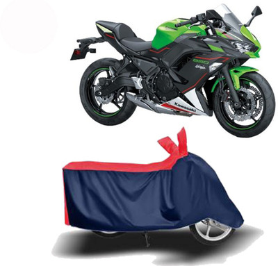 Exciting collections Two Wheeler Cover for Kawasaki(Ninja 650, Red, Blue)