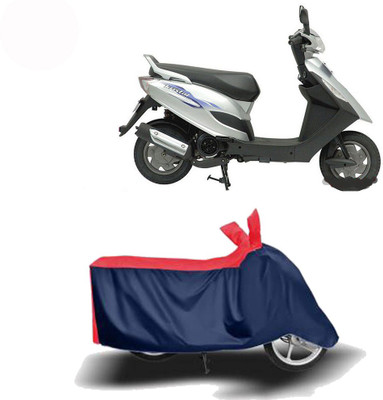Exciting collections Two Wheeler Cover for Bajaj(Kristal, Red, Blue)